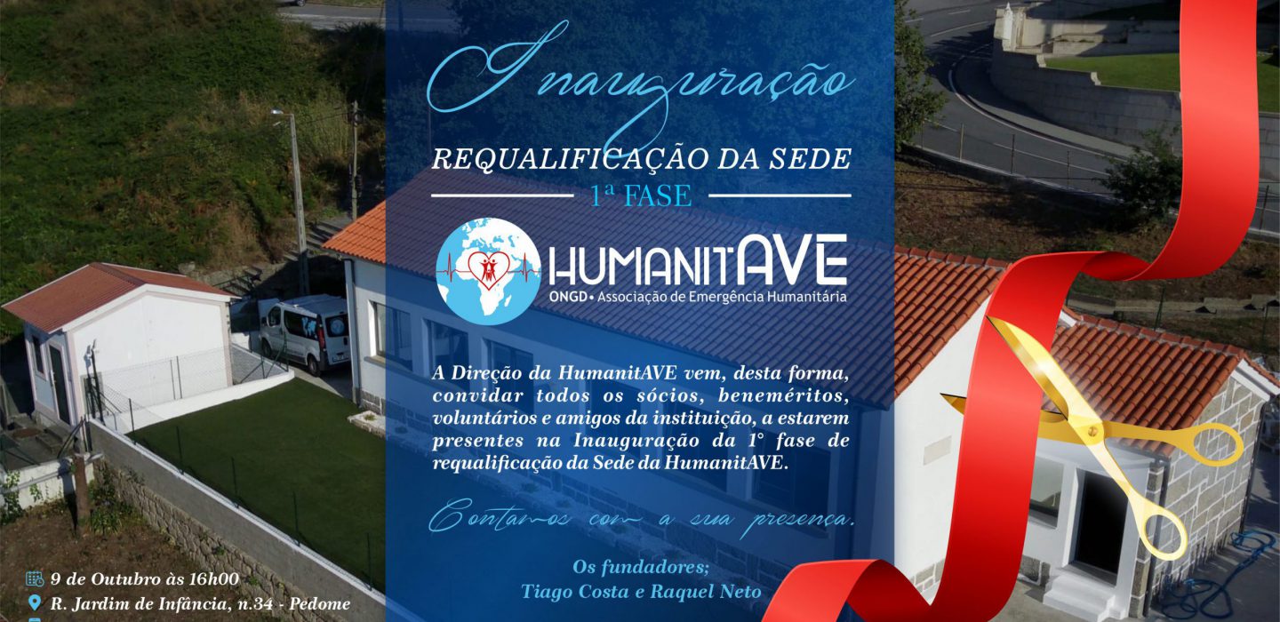 Convite Inauguração HumanitAVE